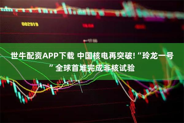 世牛配资APP下载 中国核电再突破!“玲龙一号”全球首堆完成非核试验